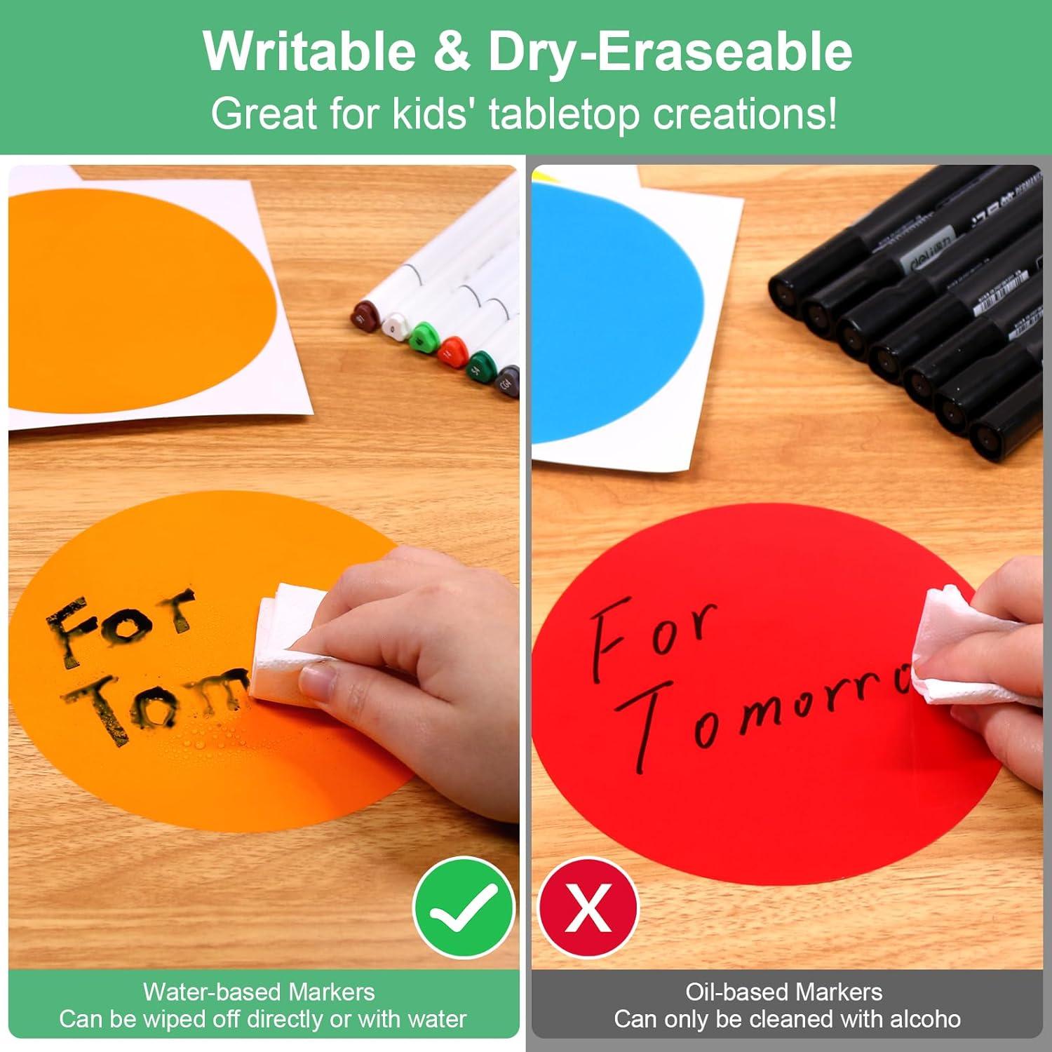 Etiquetas de Puntos de Piso Coloridas ForTomorrow 36 Pcs 15.24 cm