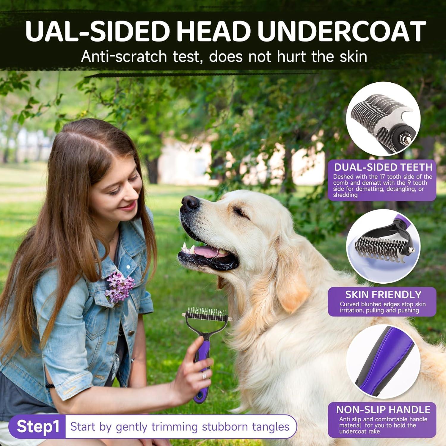 Kit de Aseo para Mascotas COZYGIFT - 3 Piezas Negro