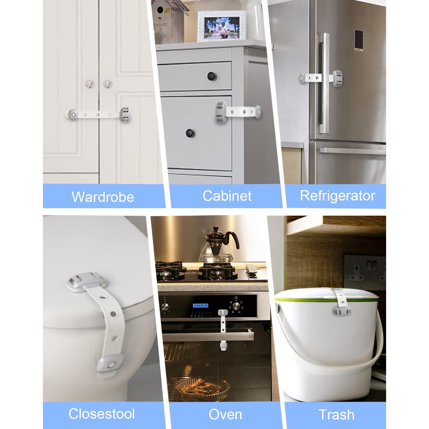 Candado de Seguridad para Refrigerador y Gabinetes FNSKUBFASIN