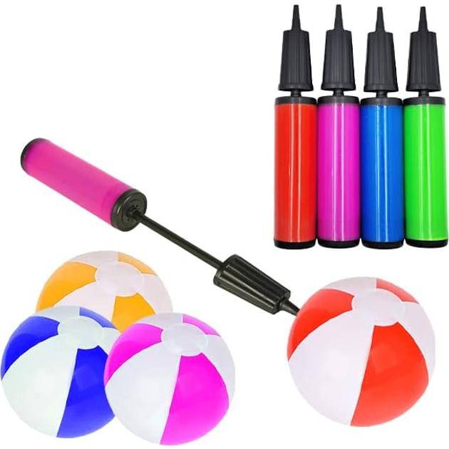 Bomba de Aire Manual Chochkees Doble Acción para Globos - 2 Piezas