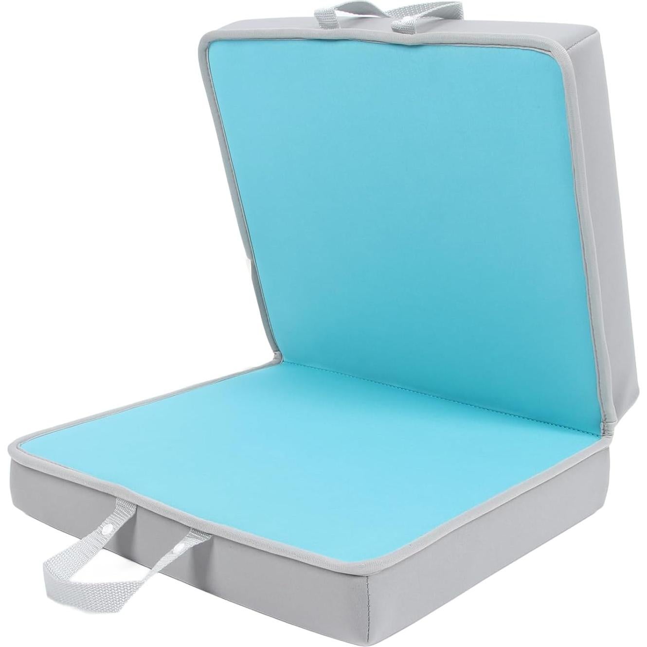 Almohadilla para Rodillas Miskall, Gris con Azul, 34x61cm