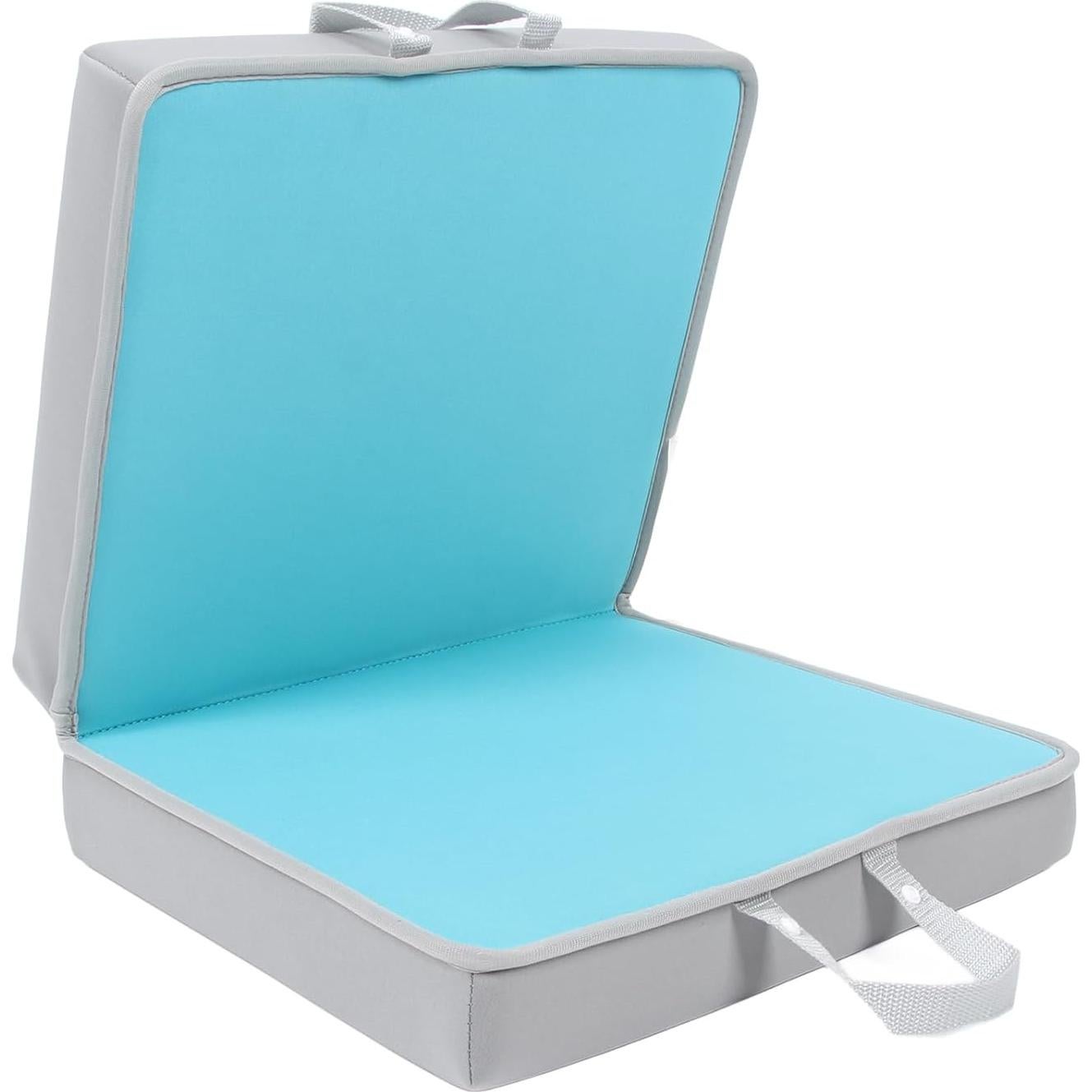 Almohadilla para Rodillas Miskall, Gris con Azul, 34x61cm