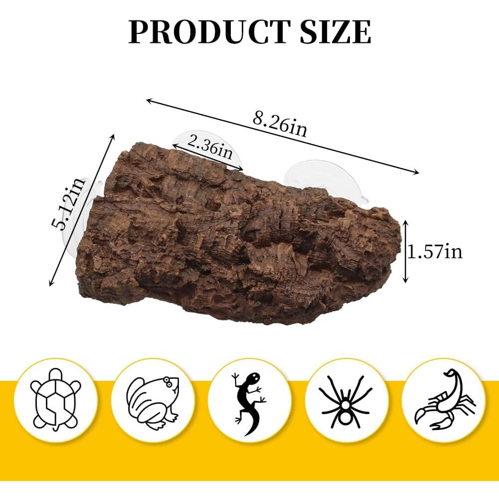 Plataforma de Sol para Tortugas APlayfulBee con Ventosas Fuertes
