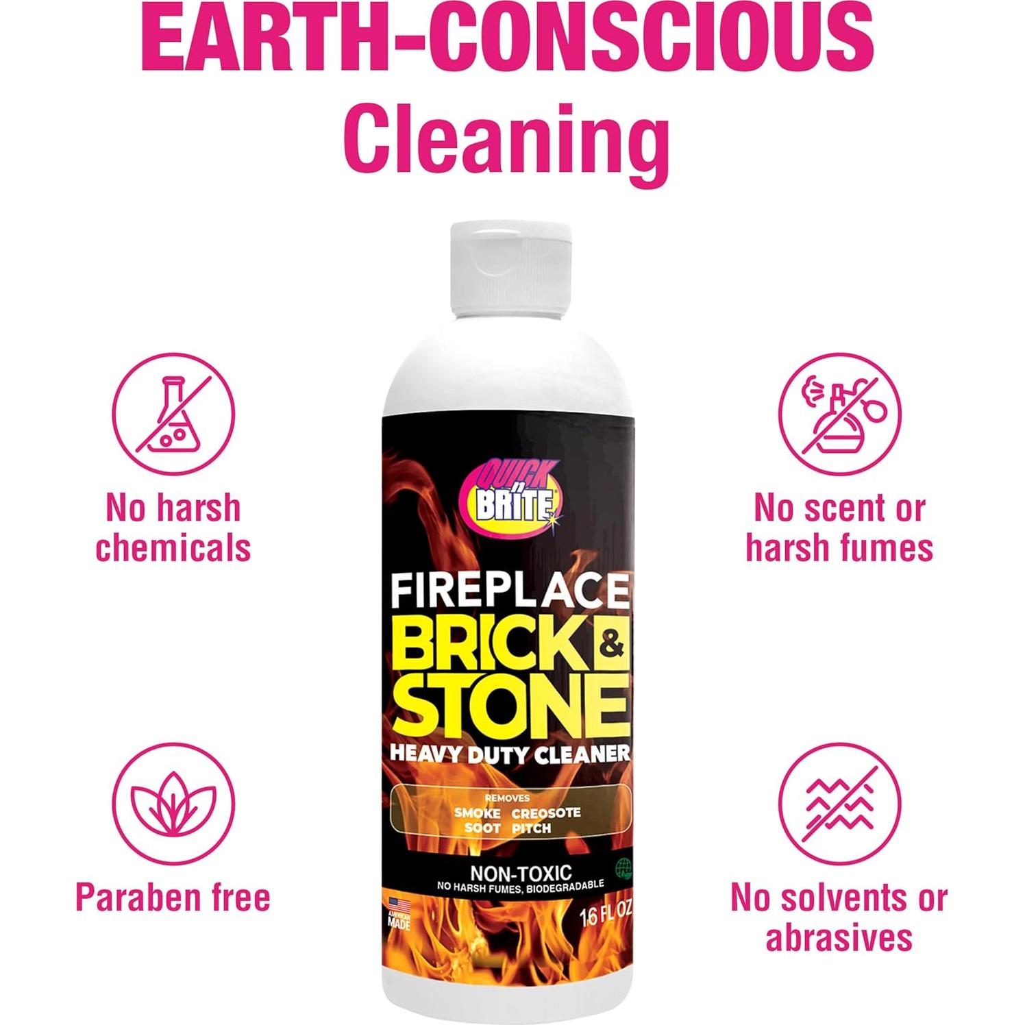 Limpiador de Gel para Chimeneas Quick N Brite 450g No Abrasivo