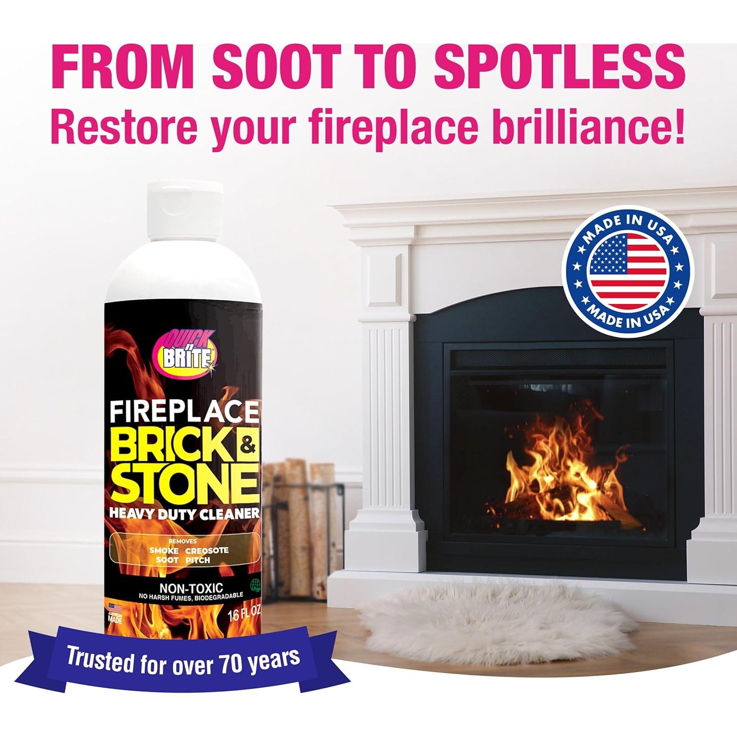 Limpiador de Gel para Chimeneas Quick N Brite 450g No Abrasivo