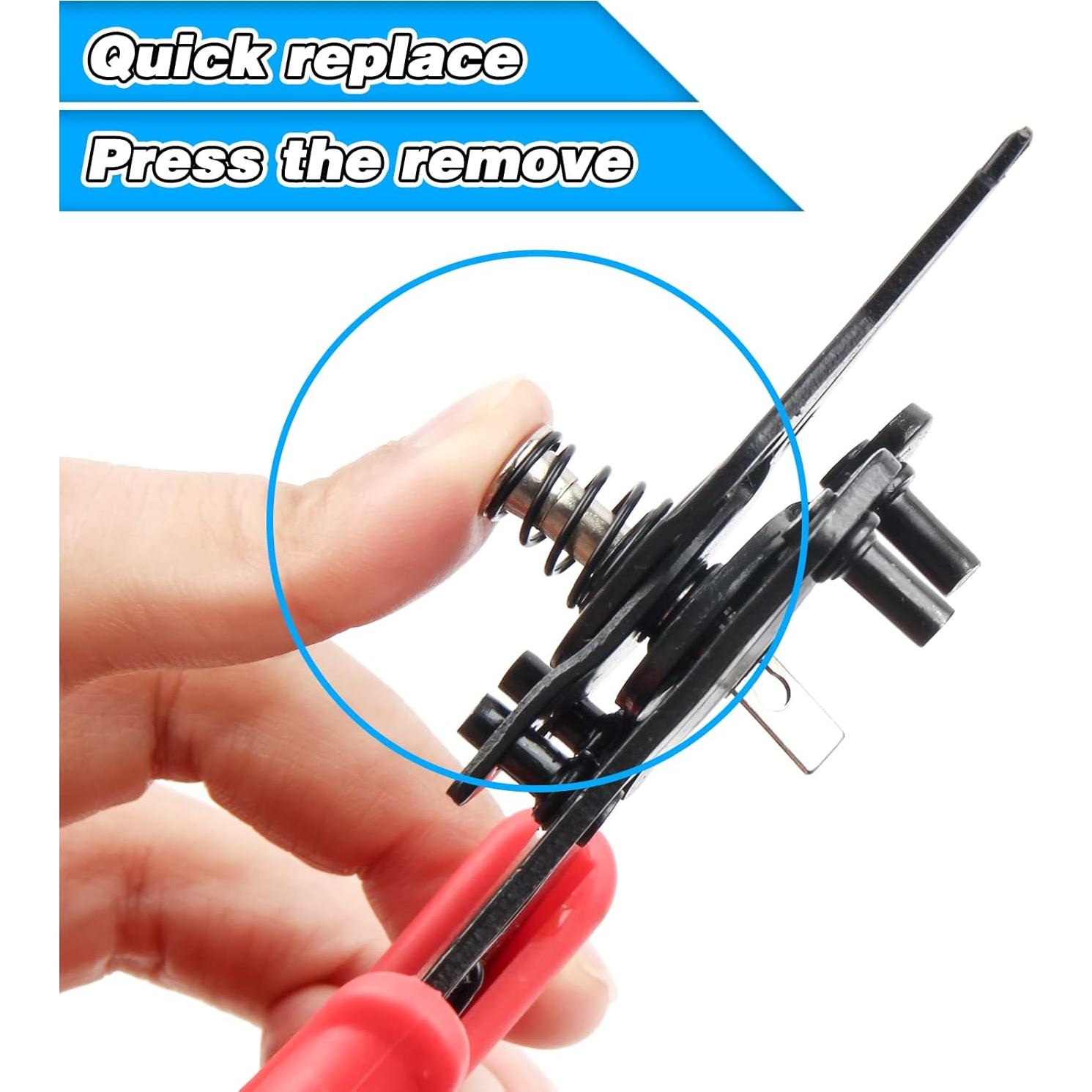 Kit de Anillos de Retención Externos C-clip 800 Pcs Acero Inoxidable