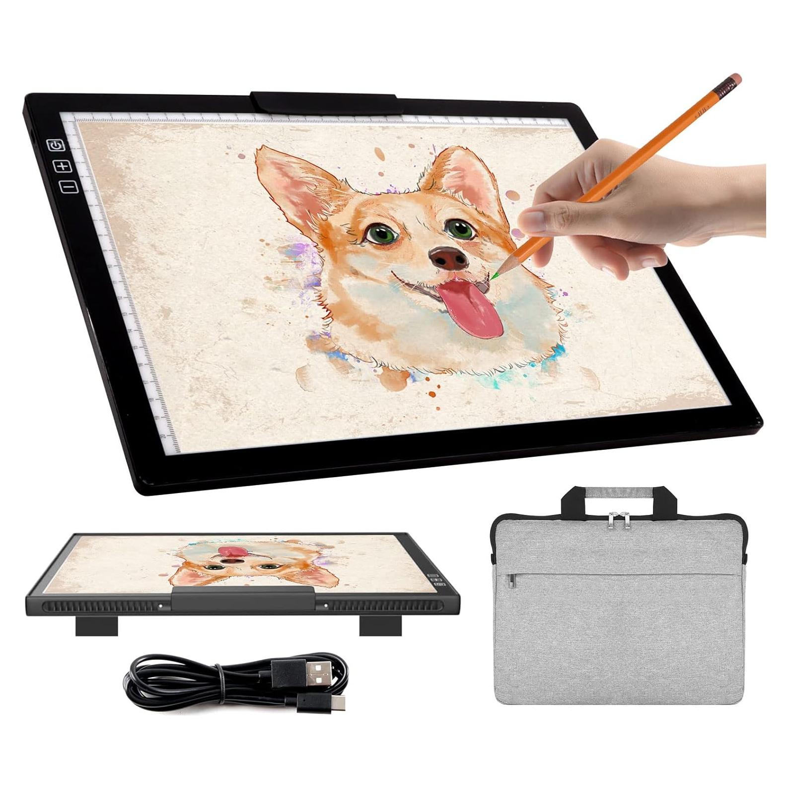 Tableta de Luz A4 Inalámbrica iVAOOZE con Bolsa y Soporte