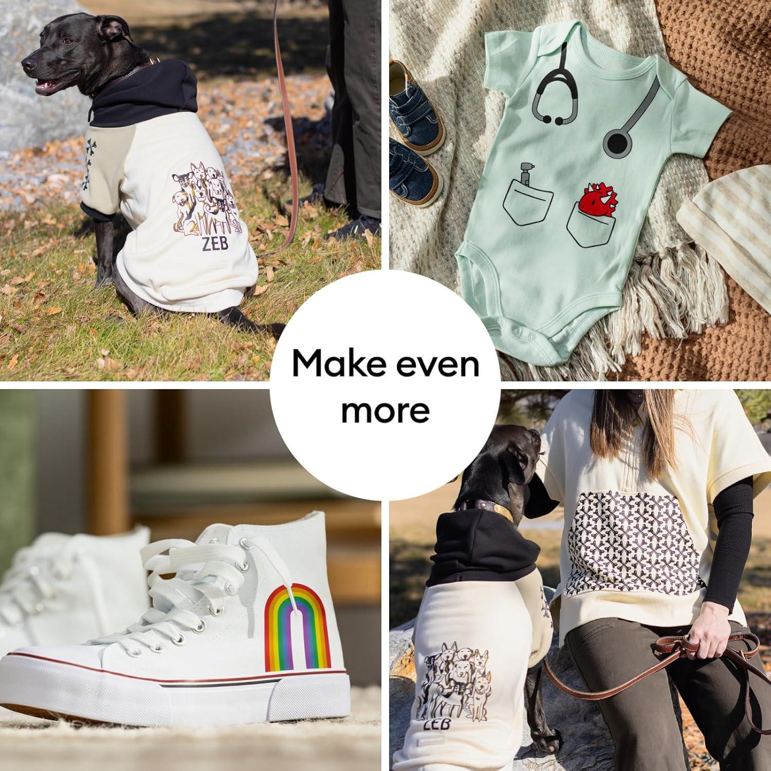 Cricut Valor Plancha Muestra Arcoíris 10 Hojas 30.5x30.5 cm