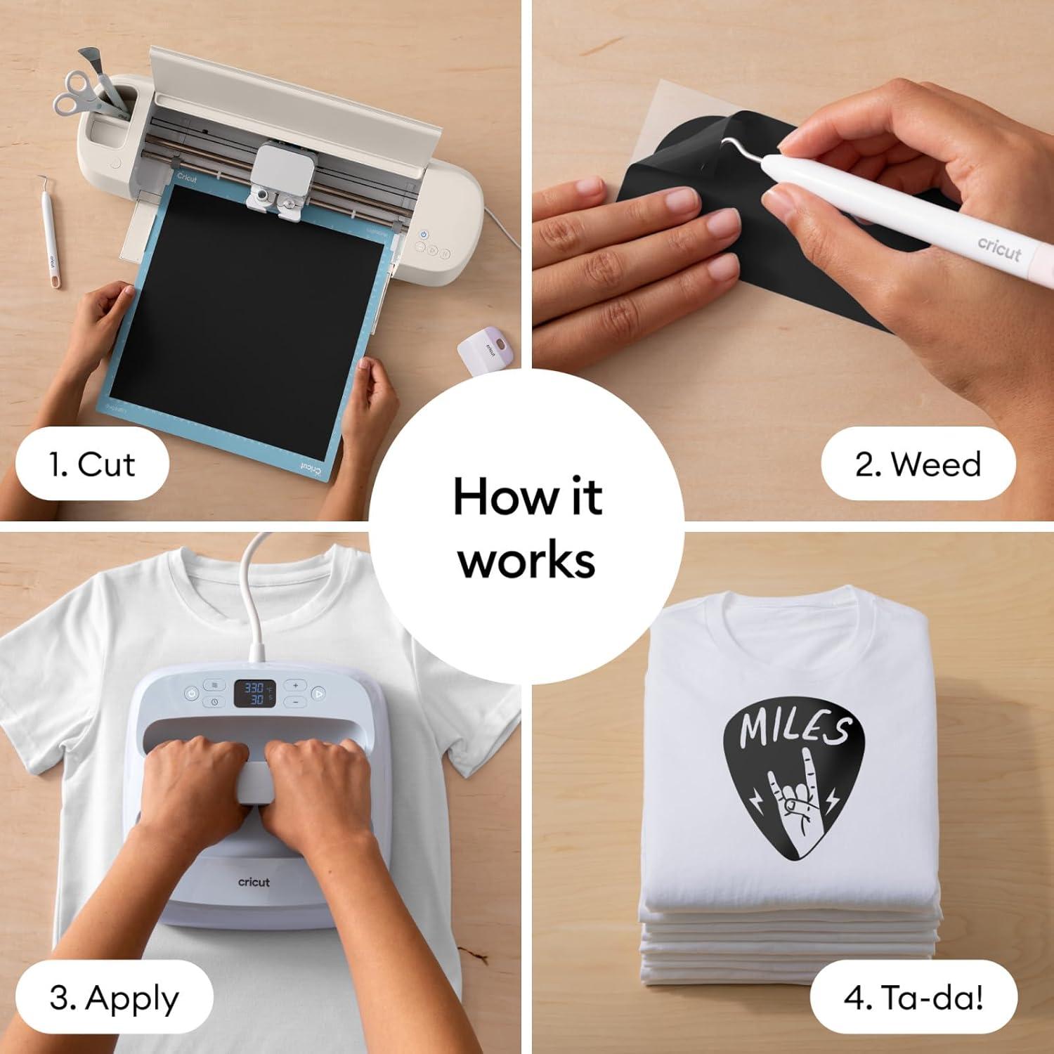 Cricut Valor Plancha Muestra Arcoíris 10 Hojas 30.5x30.5 cm