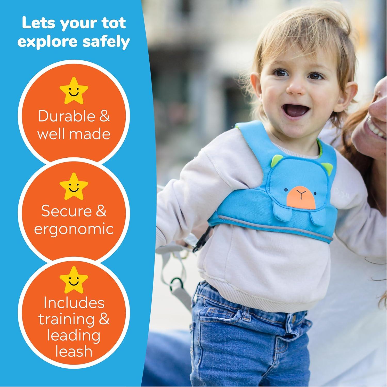 Correa de Seguridad para Niños Trunki Bert Bear Azul