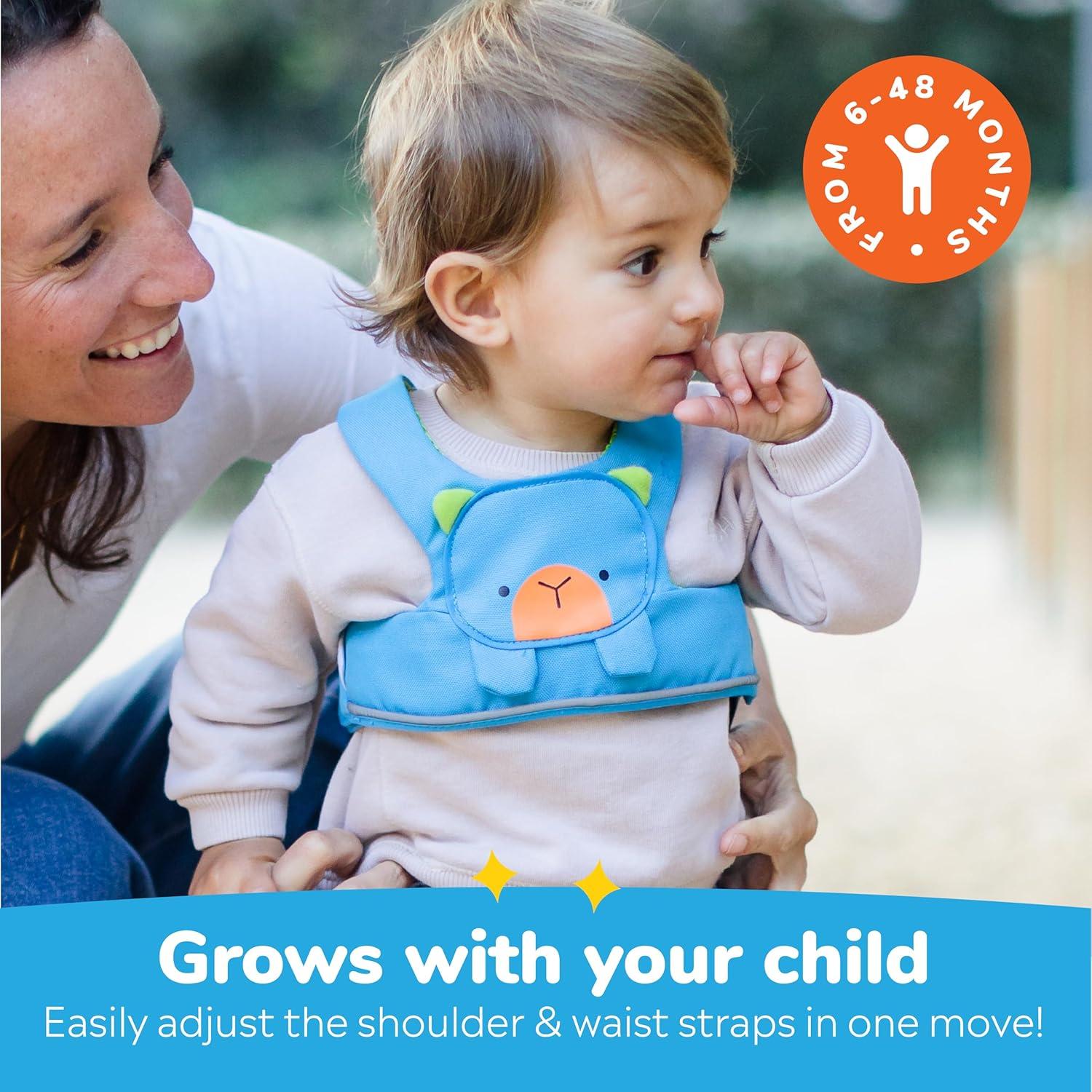 Correa de Seguridad para Niños Trunki Bert Bear Azul