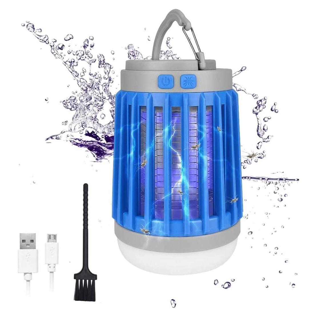 Trampa de Insectos Interior Essen Guard, Luz UV y LED, Azul