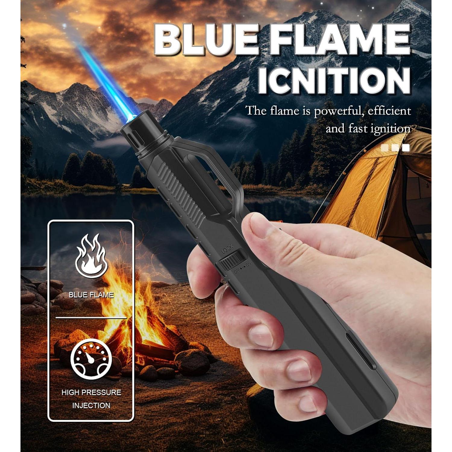 Paquete de 4 Encendedores de Antorcha Samniu SN166-4hei