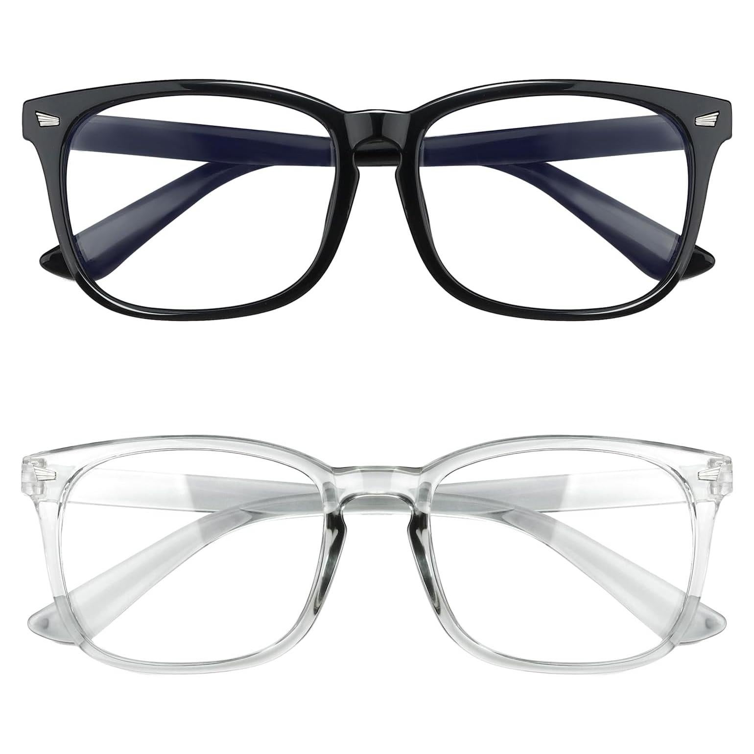 Gafas bloqueadoras de luz azul LG-30, unisex, 2 paquetes