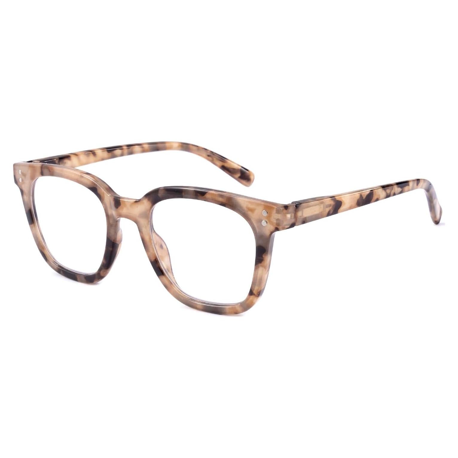 Gafas de lectura Firstsense carey ámbar +1.0 con bloqueo luz azul