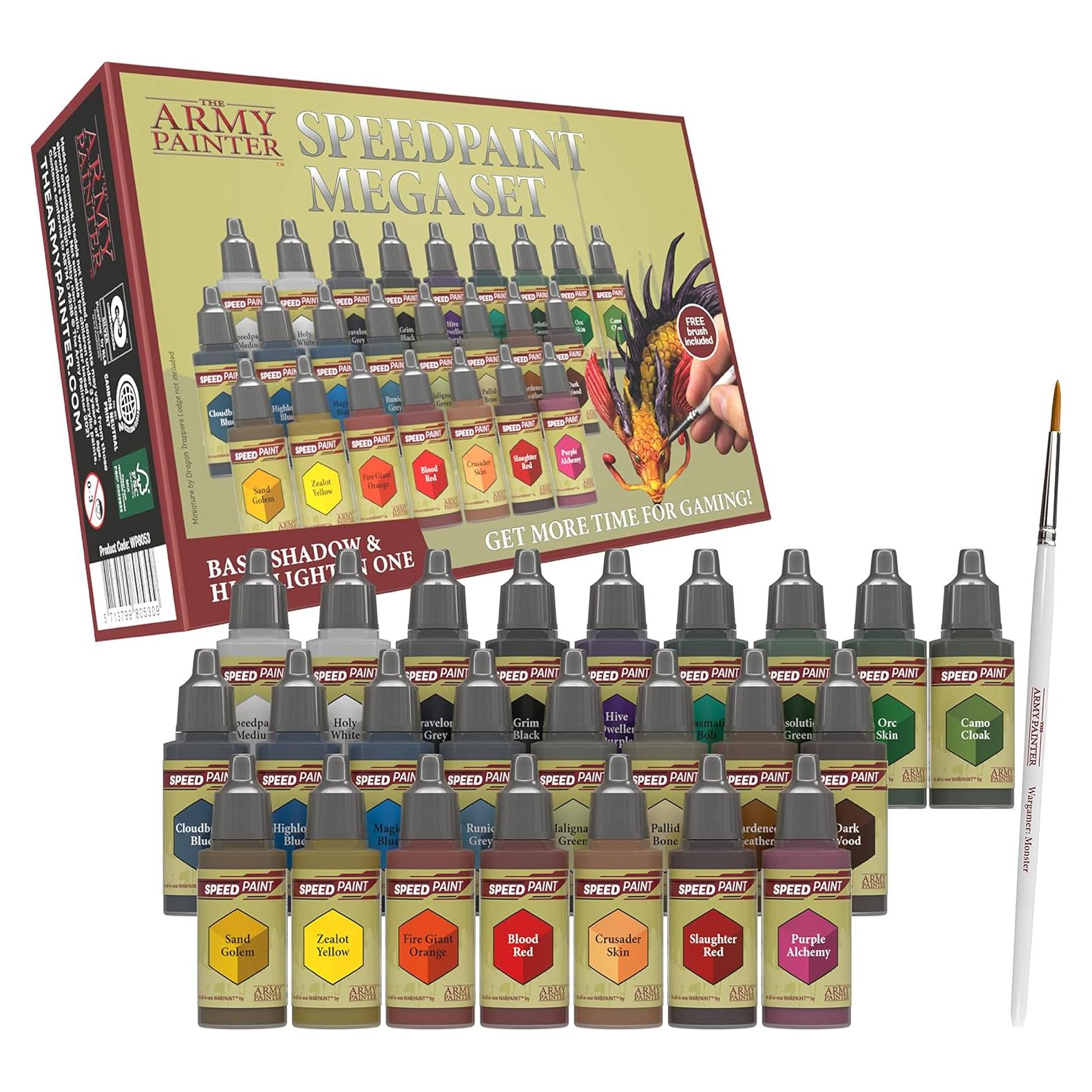 Conjunto Mega de Pintura Acrílica The Army Painter 24x18ml