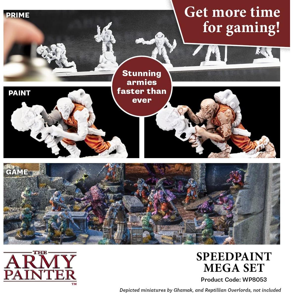 Conjunto Mega de Pintura Acrílica The Army Painter 24x18ml