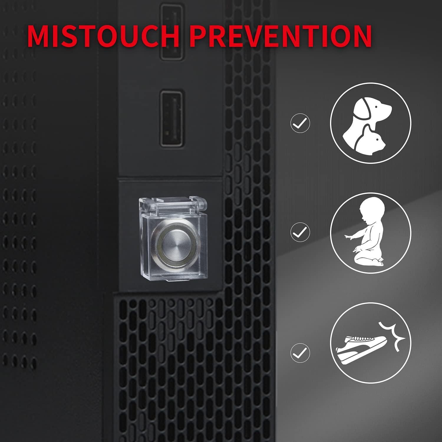 Cubierta de Botón de Seguridad DaierTek 16mm a Prueba de Polvo