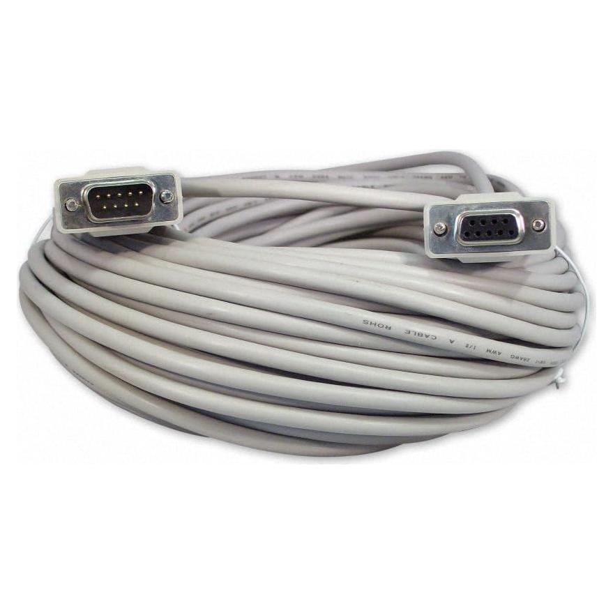 Cable de Extensión DB9 9 Pin Macho a Hembra YCS 30.48m