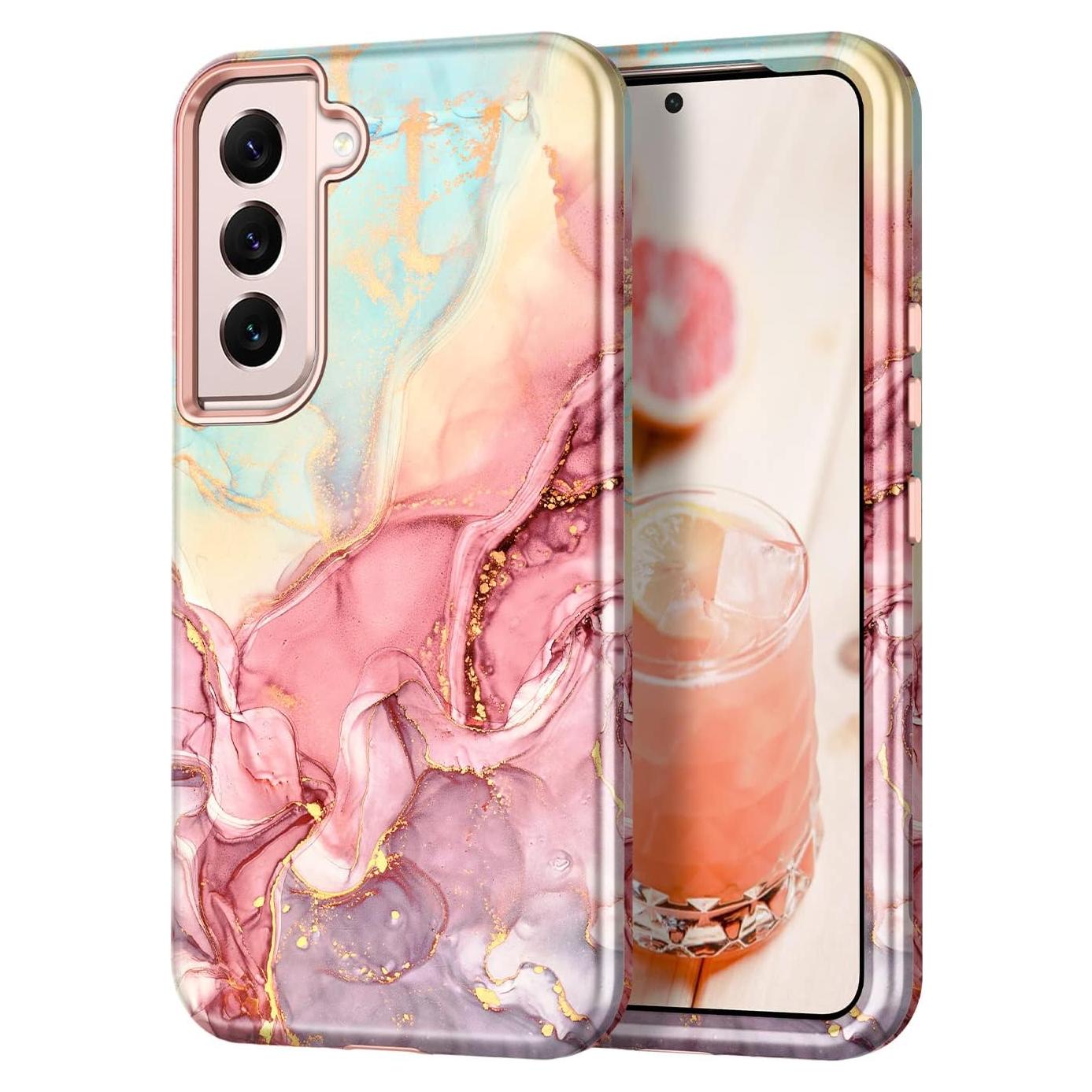 Funda Btscase para Samsung Galaxy S22 5G 6.1" Patrón Mármol