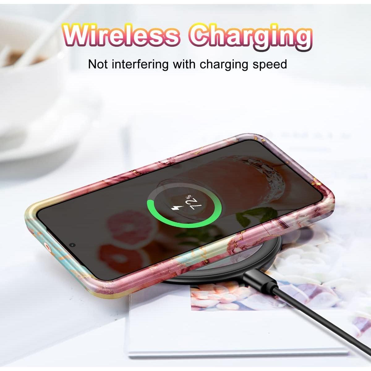 Funda Btscase para Samsung Galaxy S22 5G 6.1" Patrón Mármol