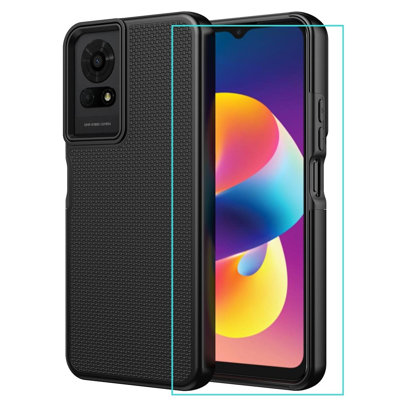 Funda resistente para TCL 50 LE / K23 / K24 con protector