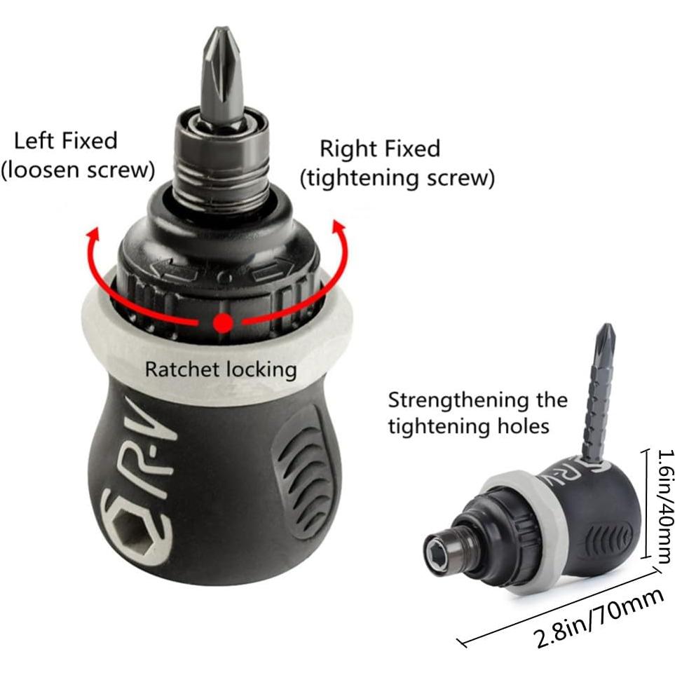Destornillador 18 en 1 Szhdxsy Magnético Telescópico