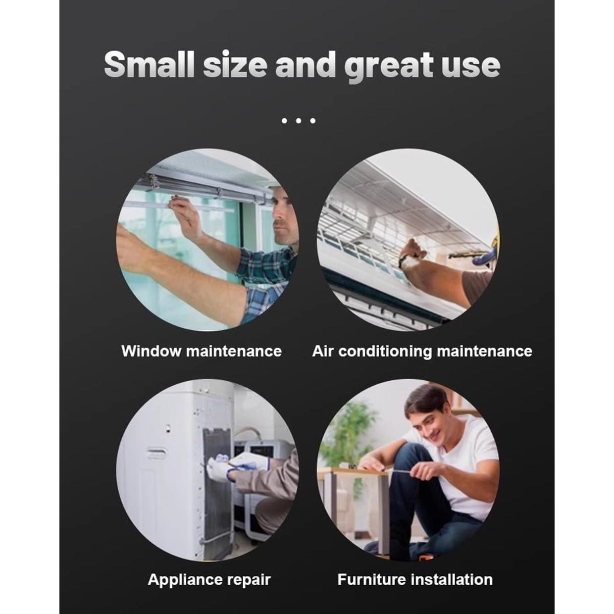 Destornillador 18 en 1 Szhdxsy Magnético Telescópico