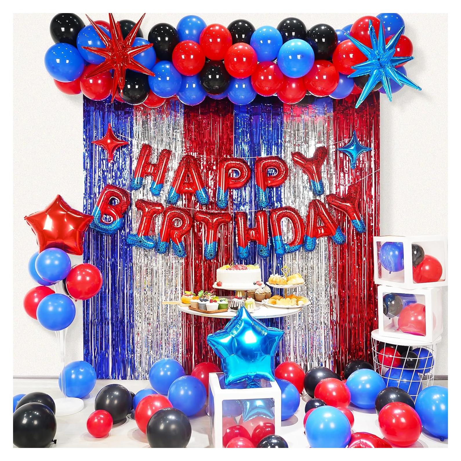 Kit de Arco de Globos Tema Araña FANGBBO 2.44m Decoración Fiesta