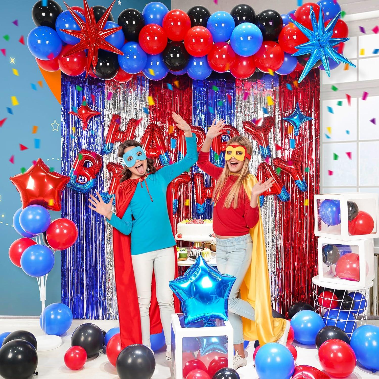 Kit de Arco de Globos Tema Araña FANGBBO 2.44m Decoración Fiesta