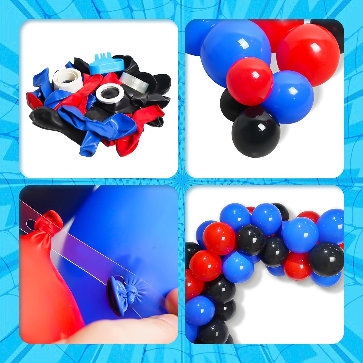 Kit de Arco de Globos Tema Araña FANGBBO 2.44m Decoración Fiesta
