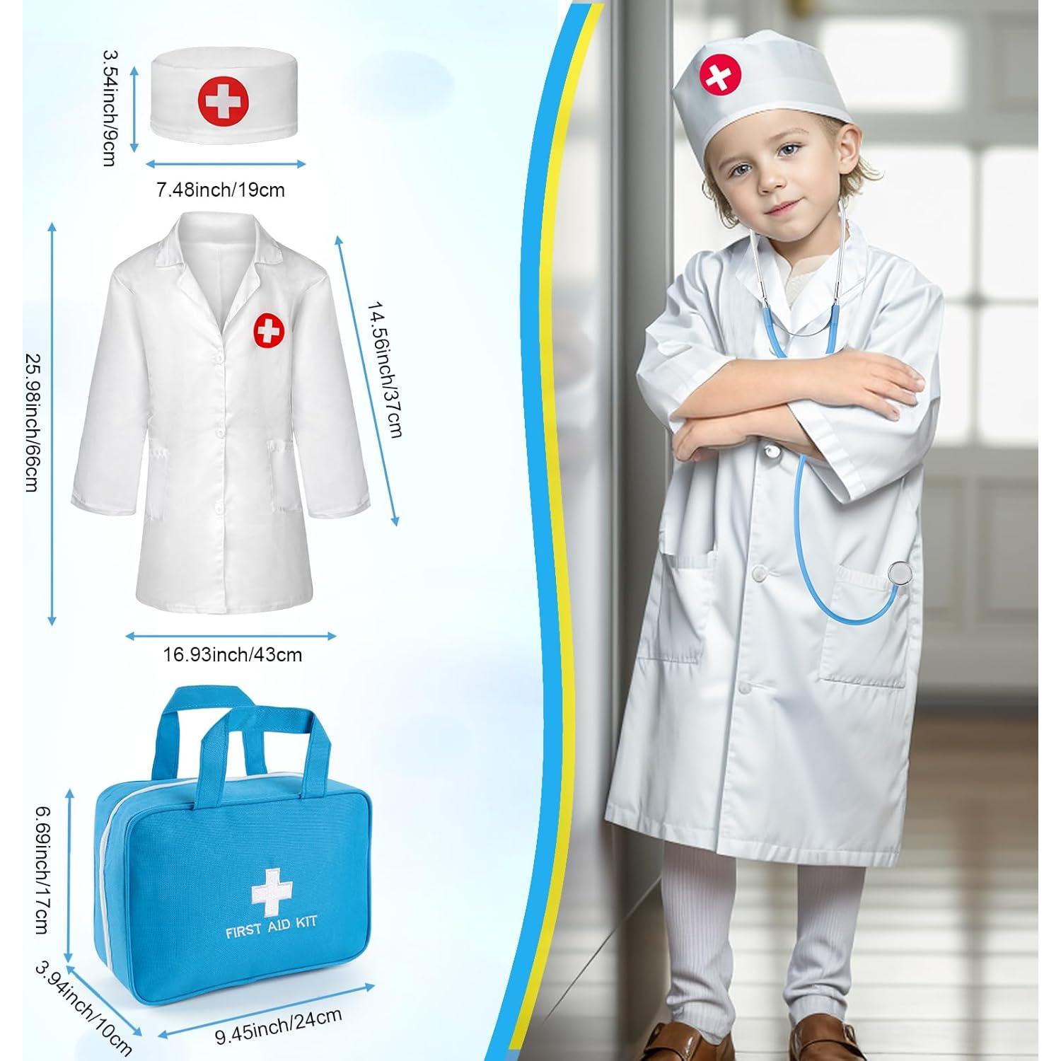 Kit de Doctor para Niños XZZO 36 Piezas con Estetoscopio