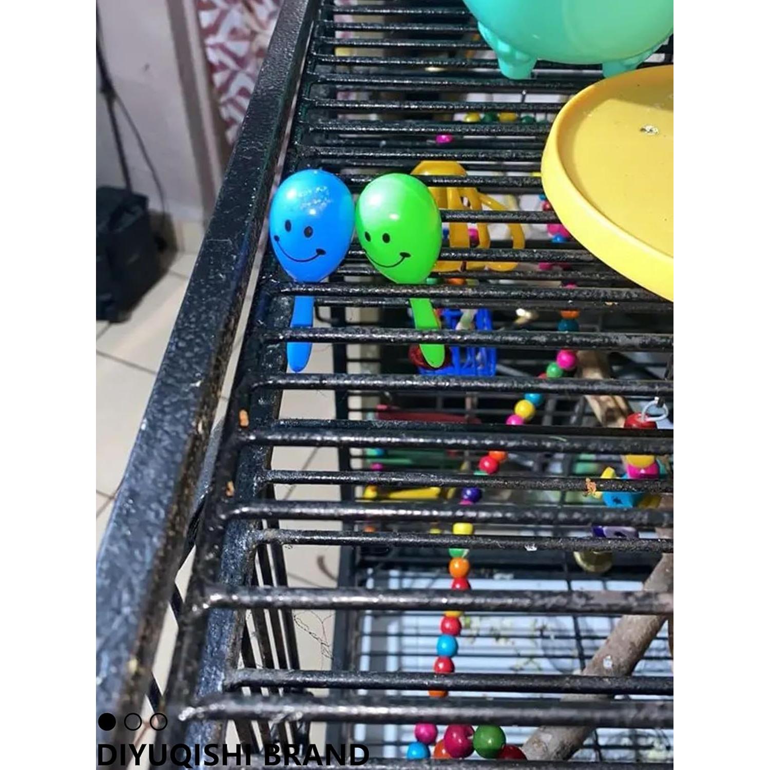 Paquete de 10 Juguetes para Aves DIYUQISHI - Diversión y Ejercicio