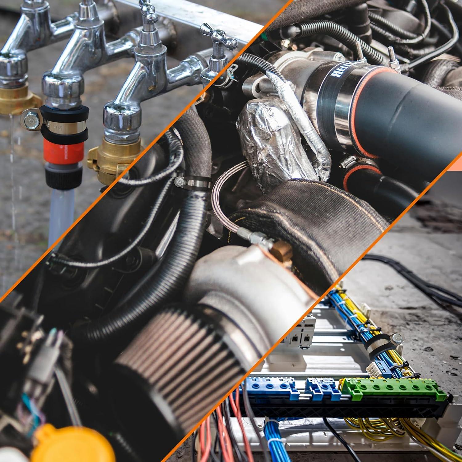 30 Abrazaderas de Cable 38mm Acero Inoxidable UCANVIN