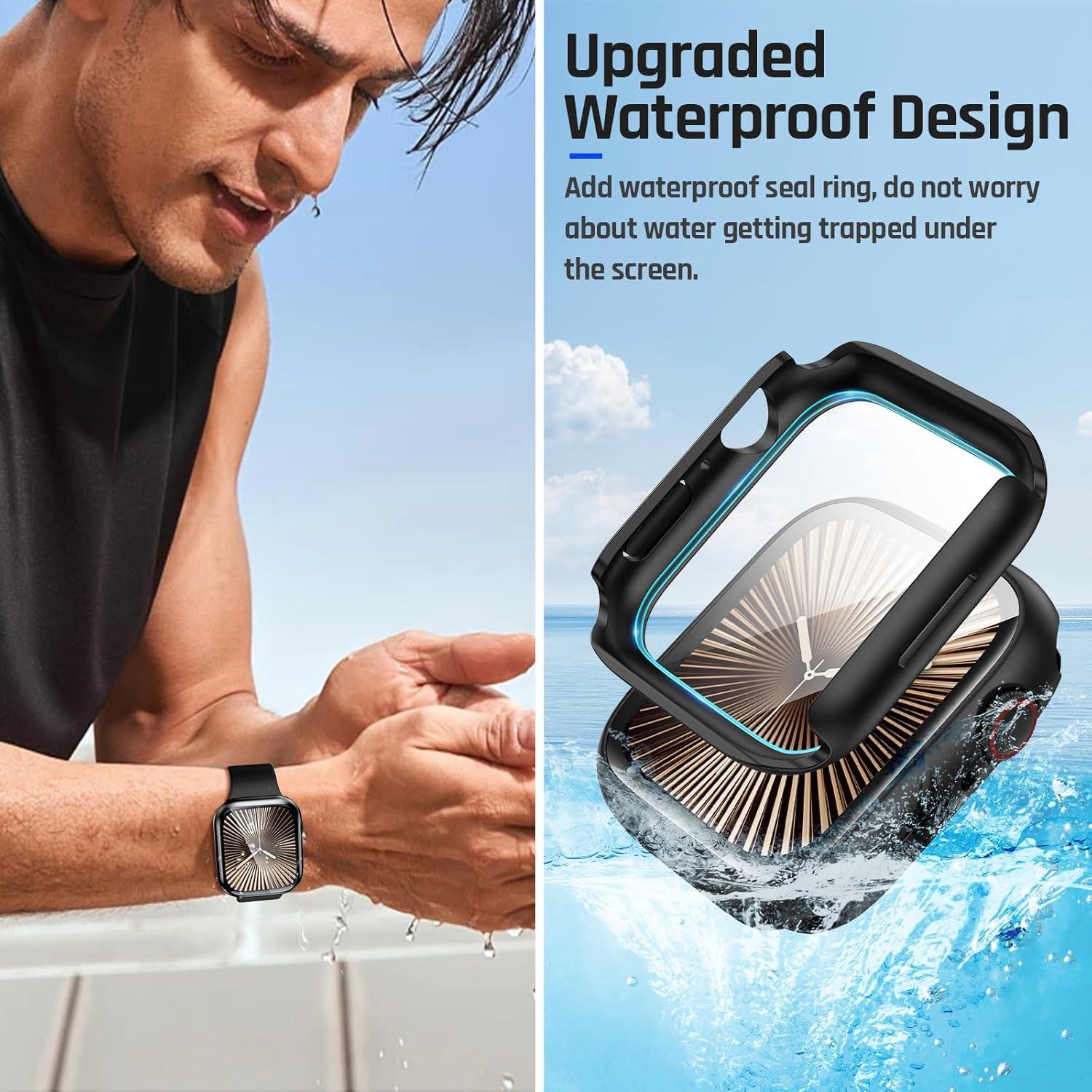 Funda Impermeable Goton para Apple Watch Series 10 42mm - Protección 360