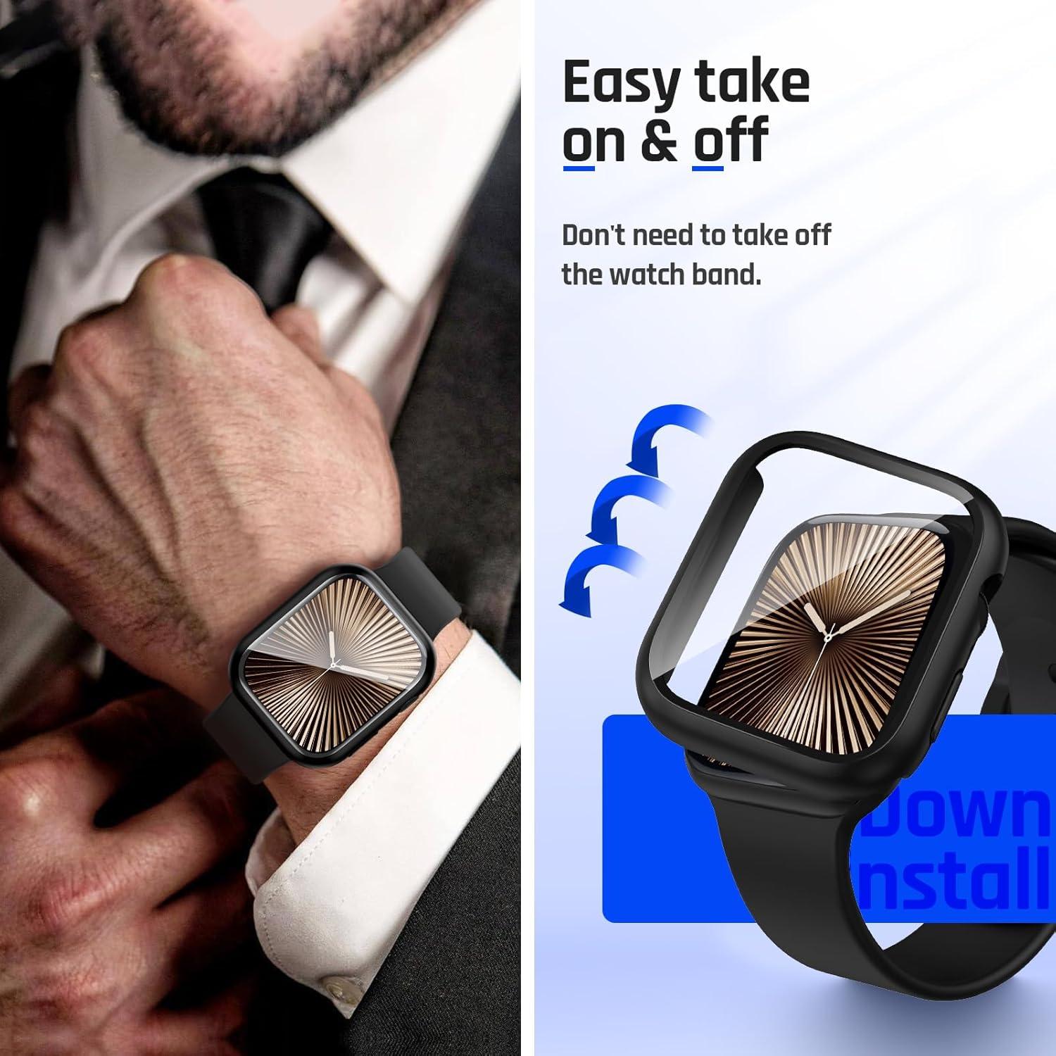 Funda Impermeable Goton para Apple Watch Series 10 42mm - Protección 360