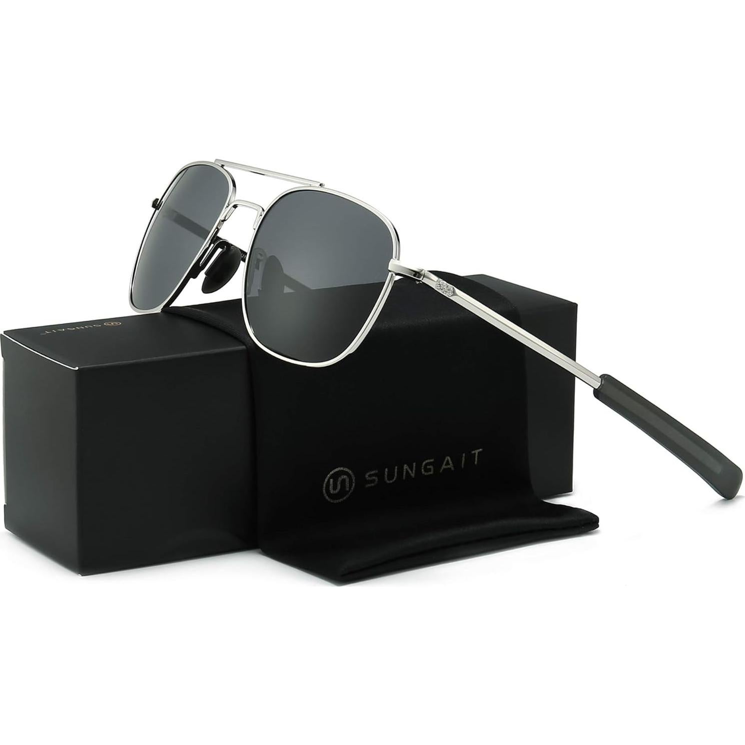 Gafas de Sol Piloto SUNGAIT con Lentes Polarizados