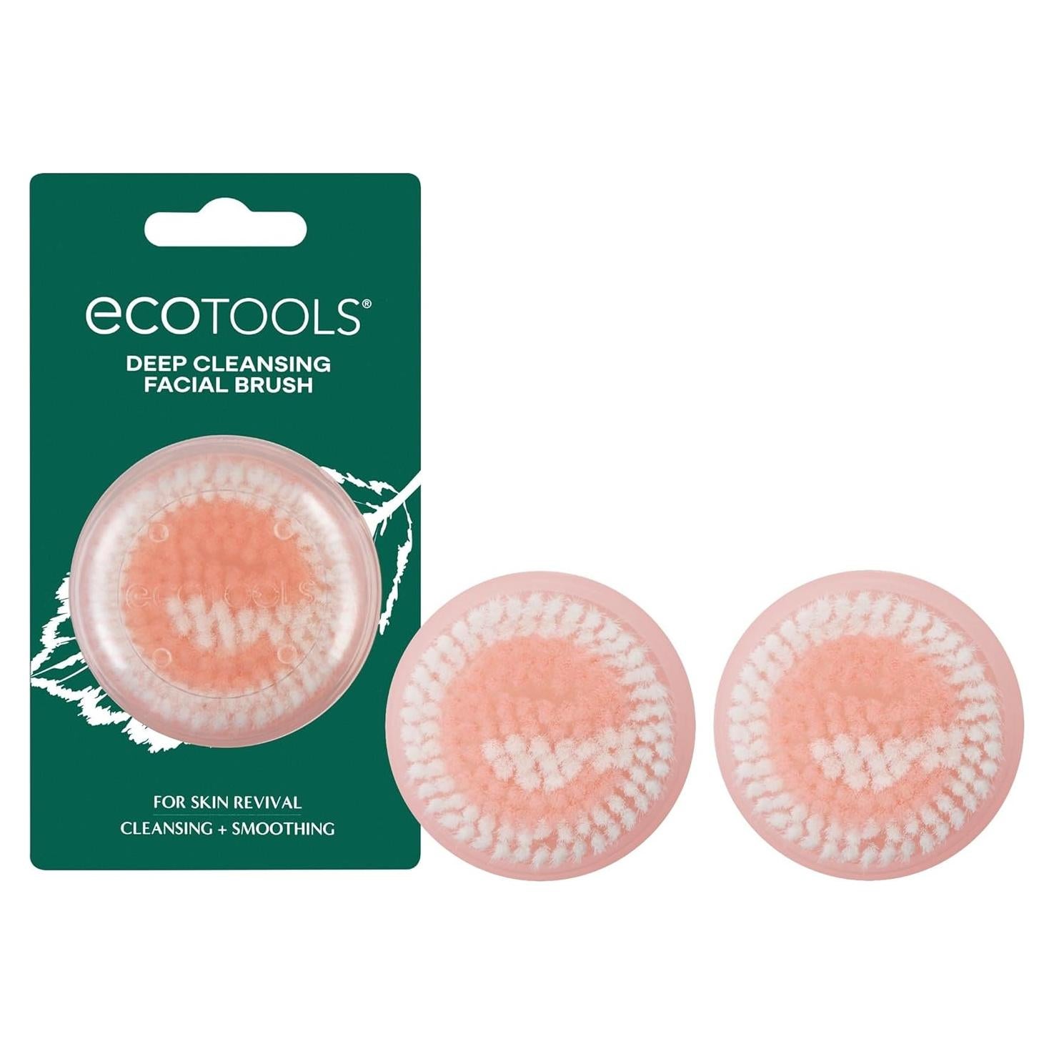 Cepillo Facial Limpiador Mini EcoTools - 2 Unidades, Ecológico