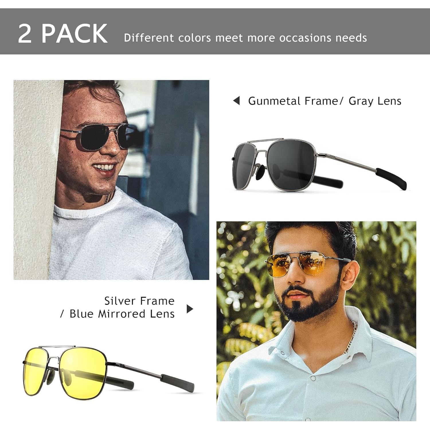 Gafas de Sol Militar SUNGAIT con Lentes Polarizados