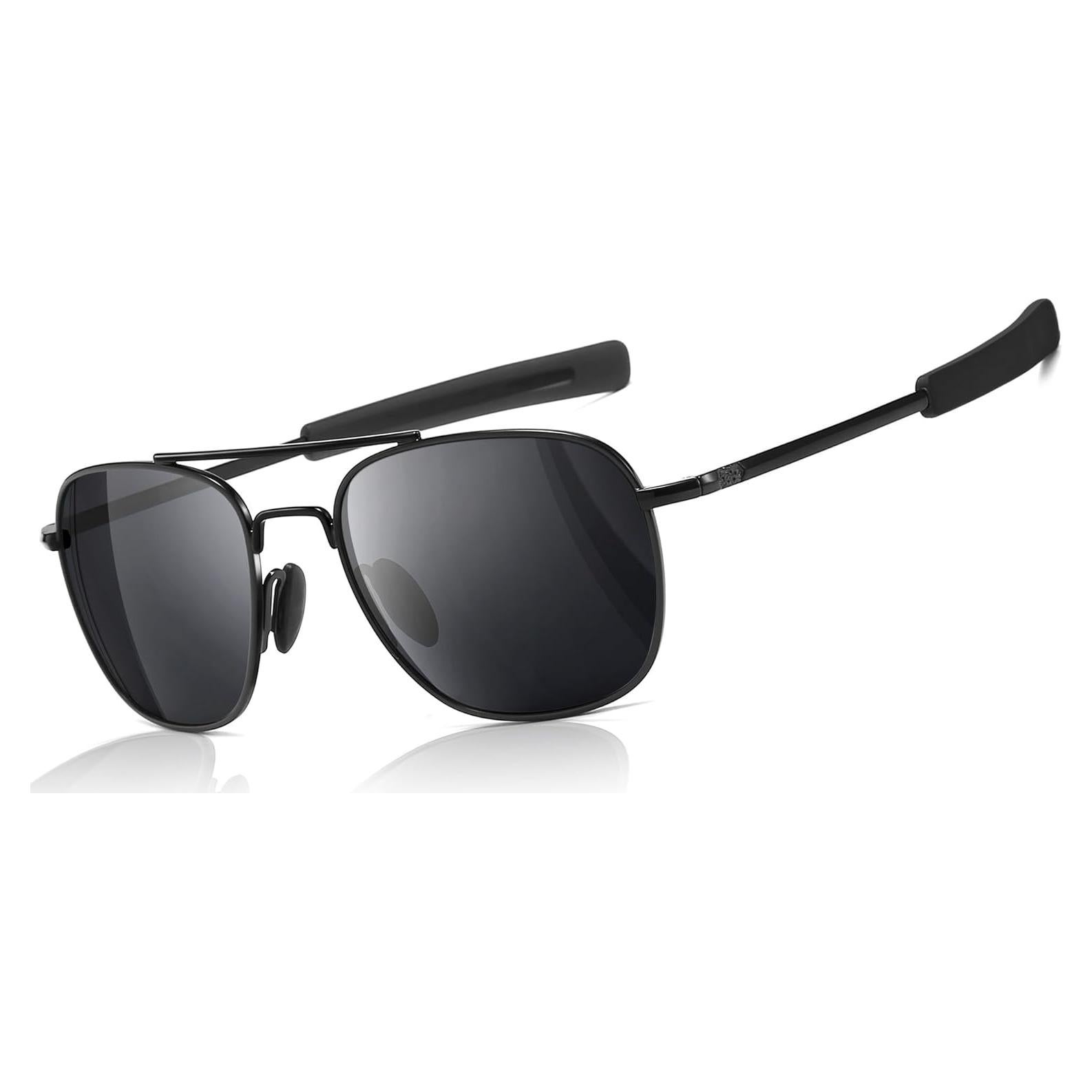 Gafas de sol piloto SUNGAIT con lentes polarizados y patillas