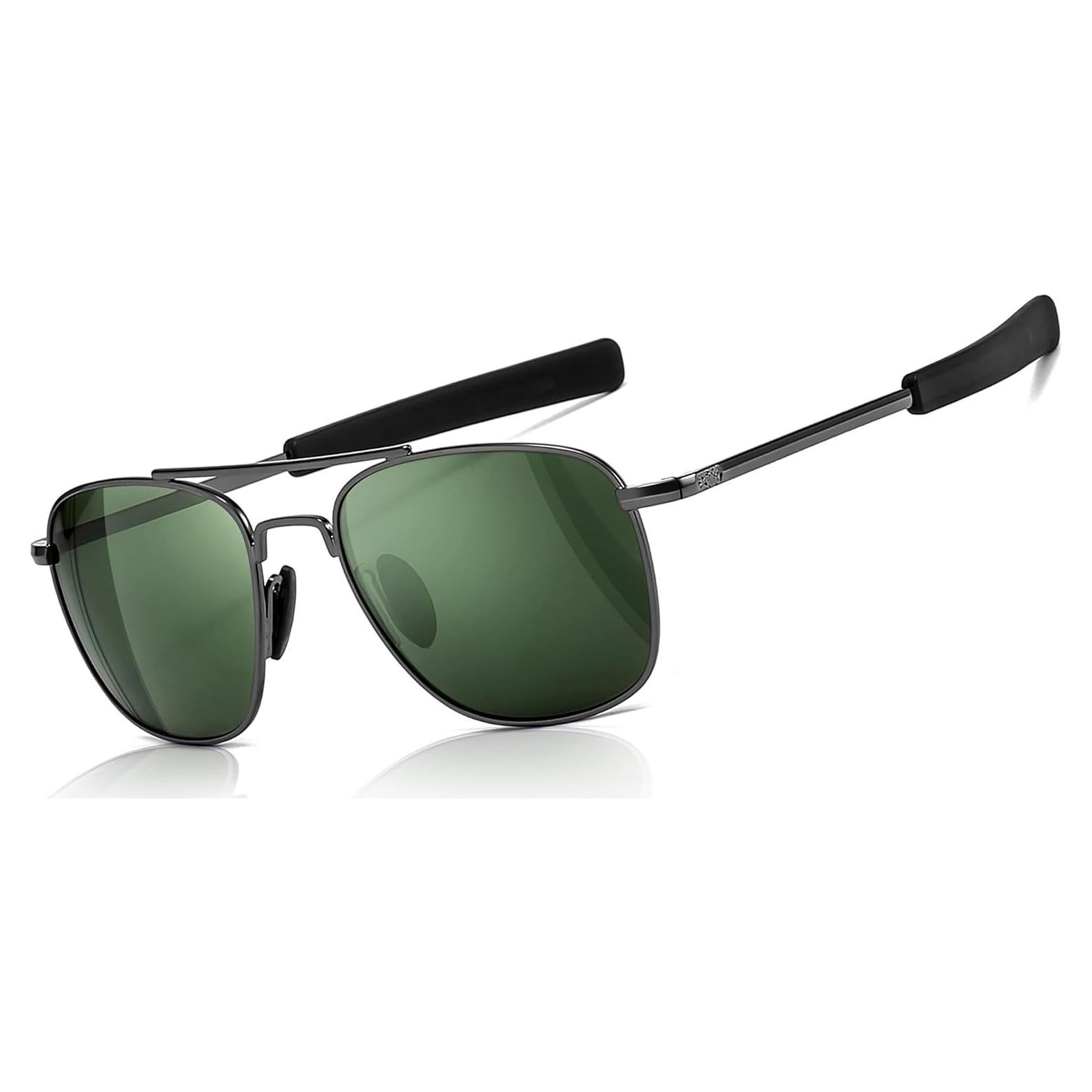 Gafas de sol piloto SUNGAIT polarizadas para hombres