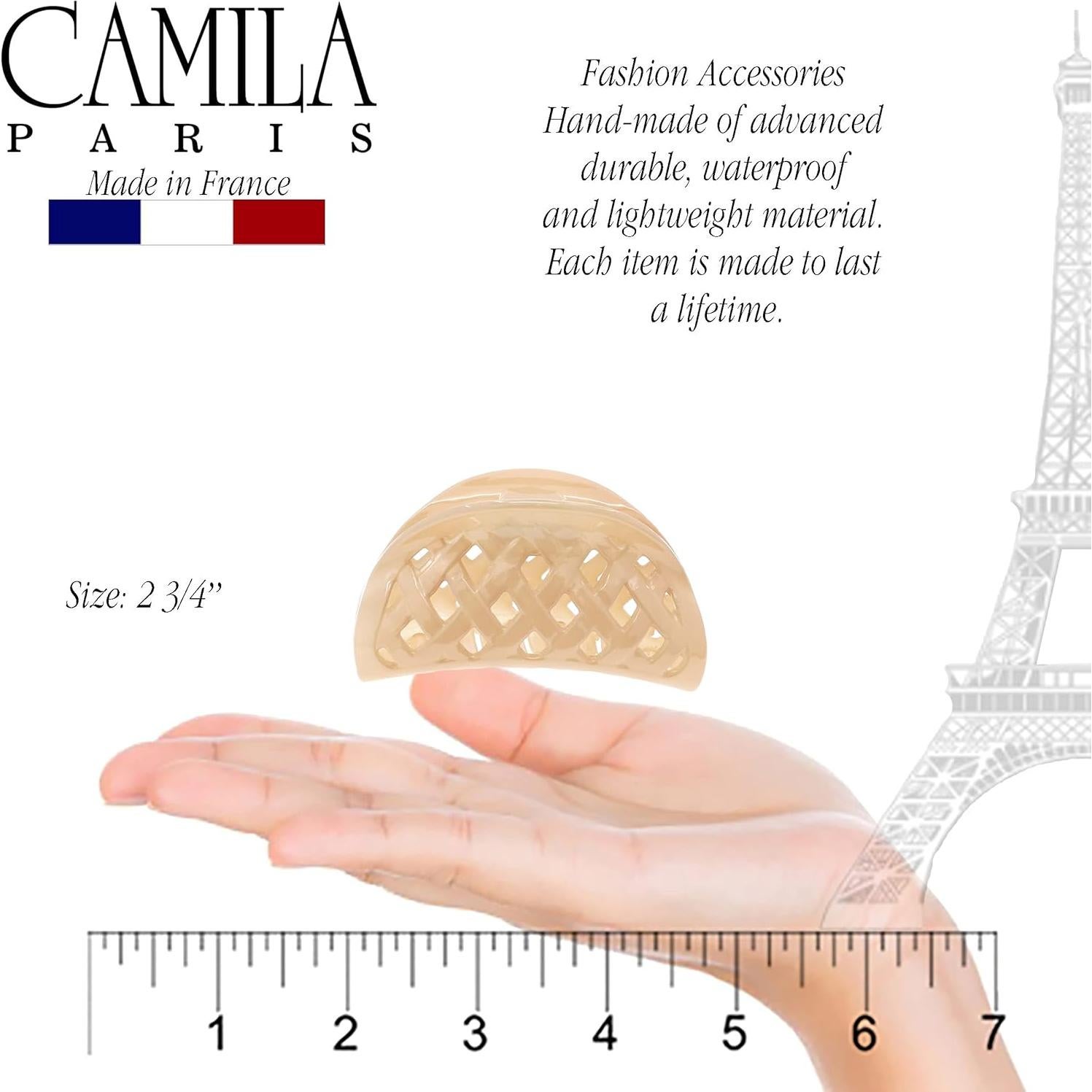 Clip para el cabello Camila Paris CP3204 6.99 cm Beige