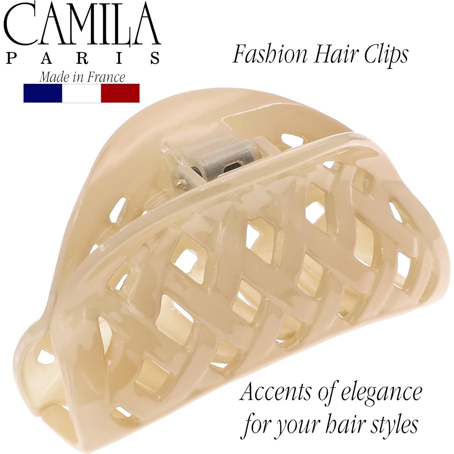 Clip para el cabello Camila Paris CP3204 6.99 cm Beige