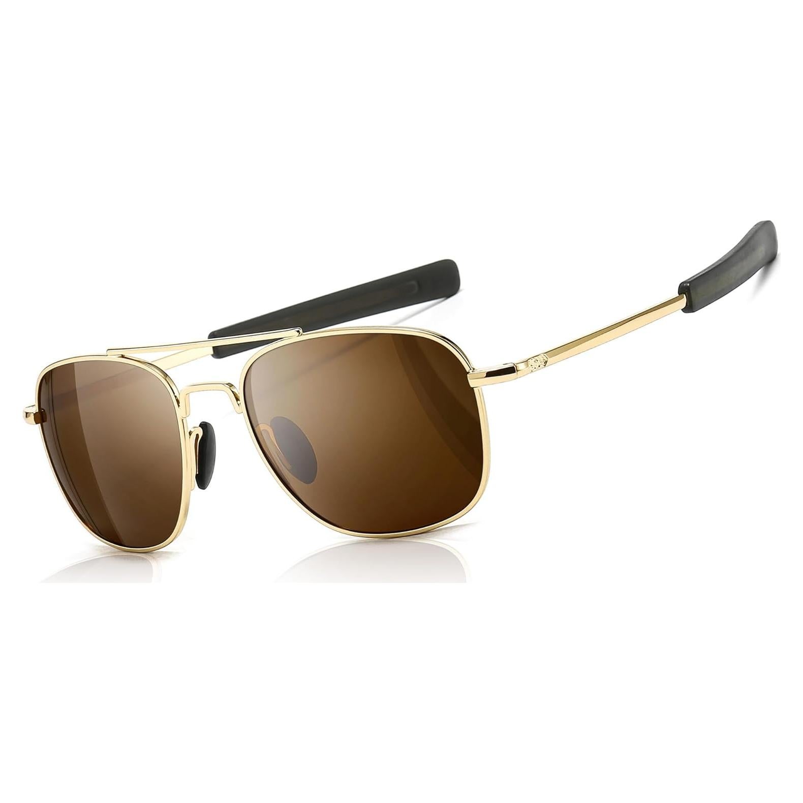 Gafas de sol piloto SUNGAIT con lentes polarizados HD