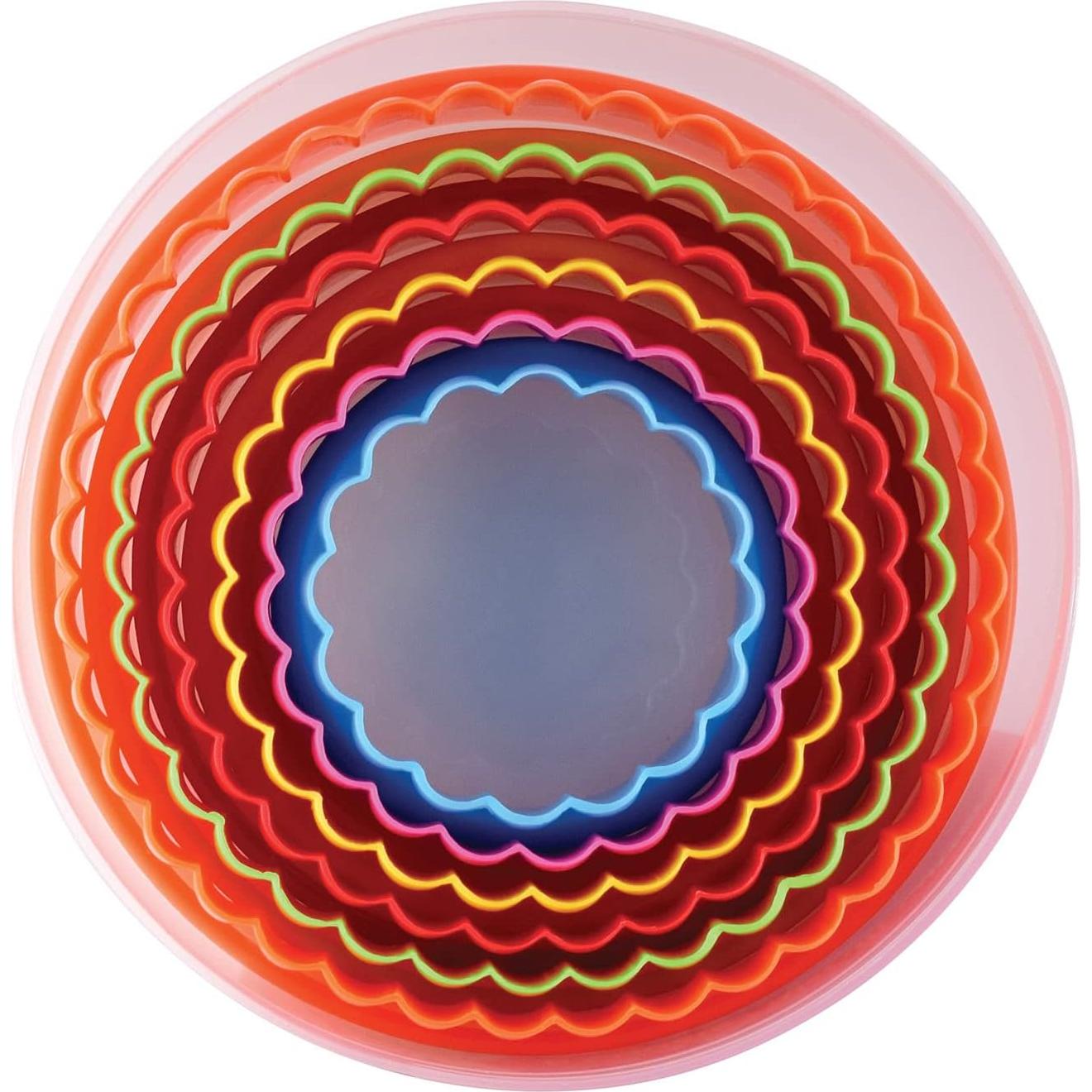 Juego de 6 Cortadores de Galletas R&M Internacional Redondos