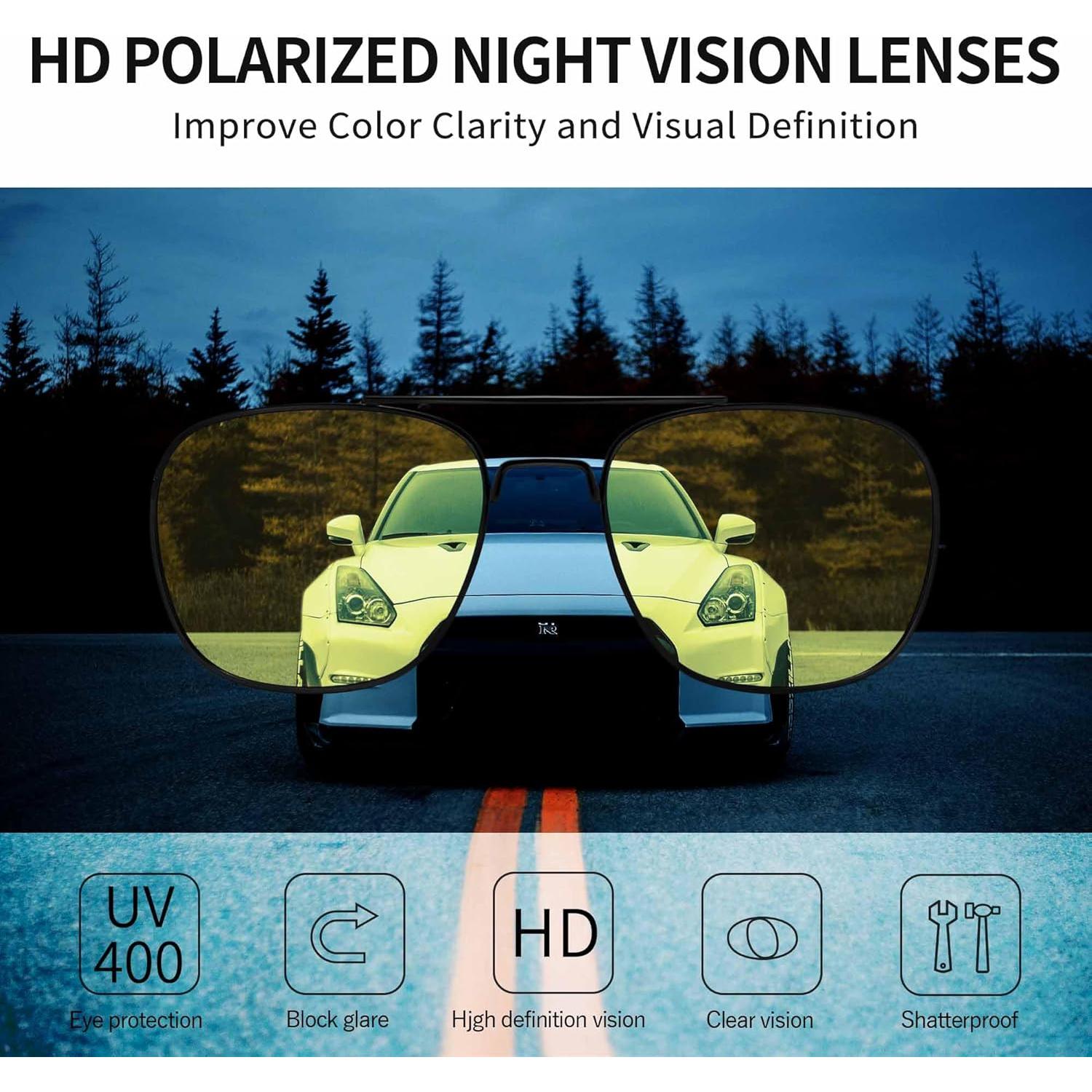 Gafas de sol polarizadas SUNGAIT para conducción nocturna