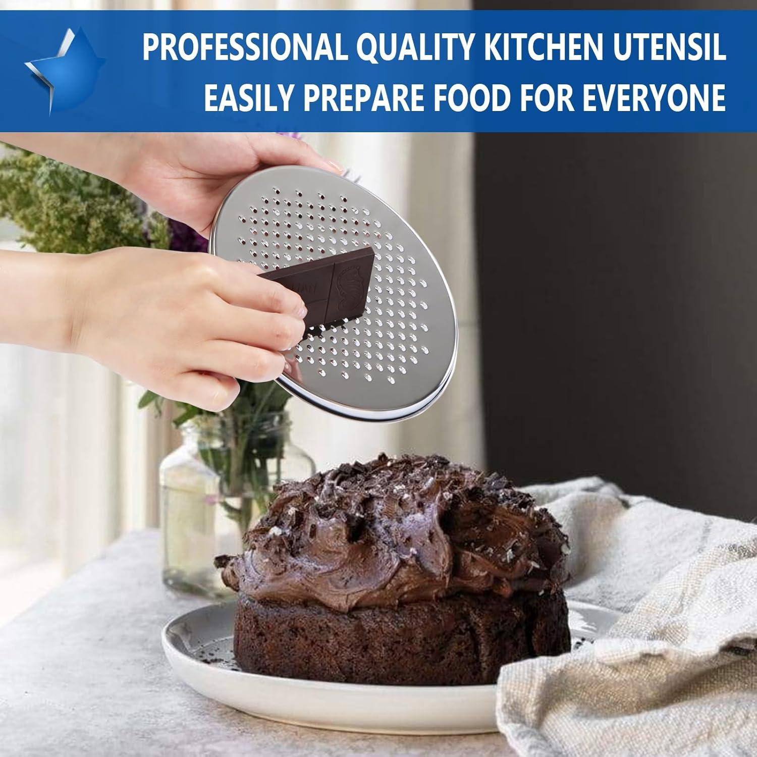 Rallador de Queso KEISSCO con Contenedor Azul 12 cm