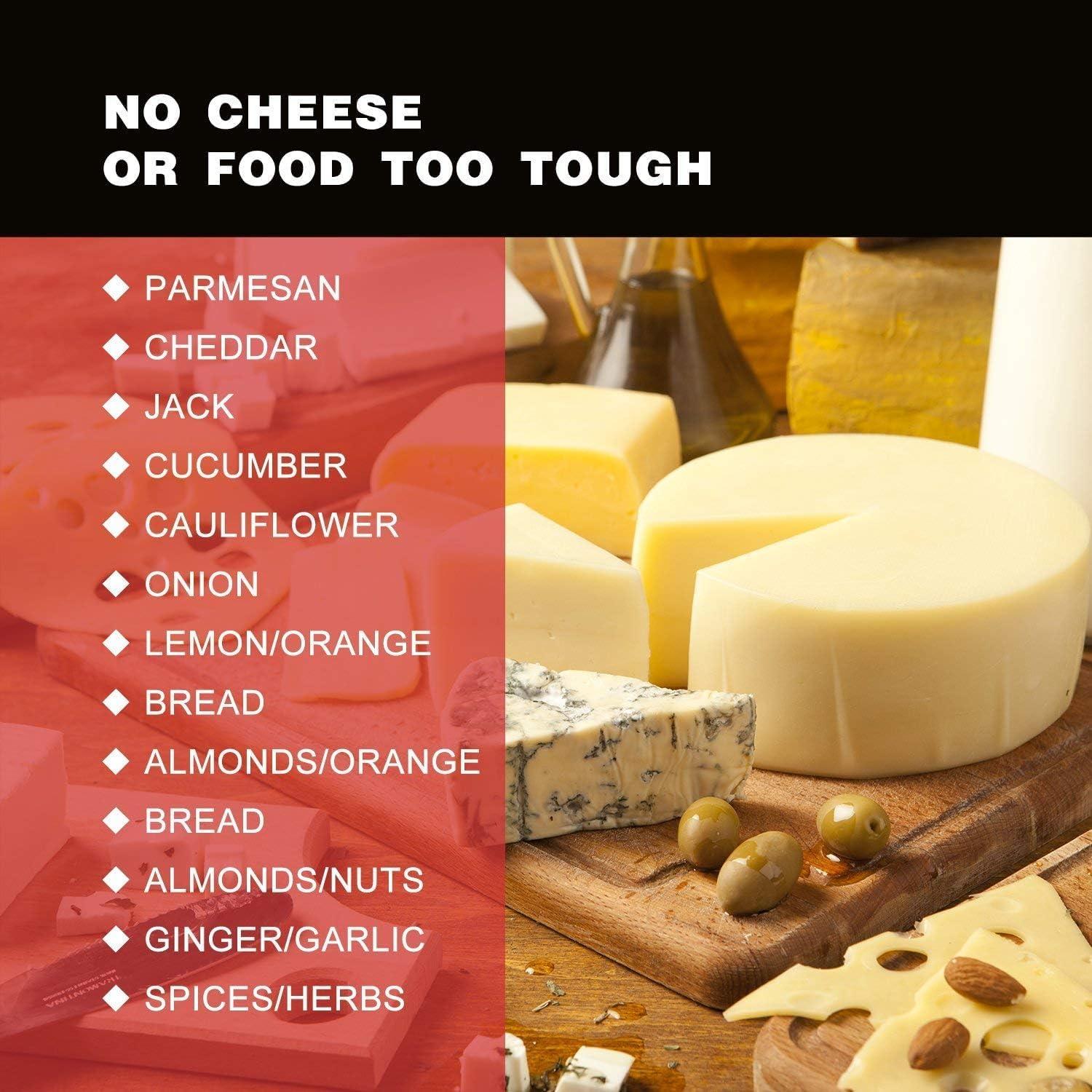 Rallador de Queso KEISSCO con Contenedor Azul 12 cm