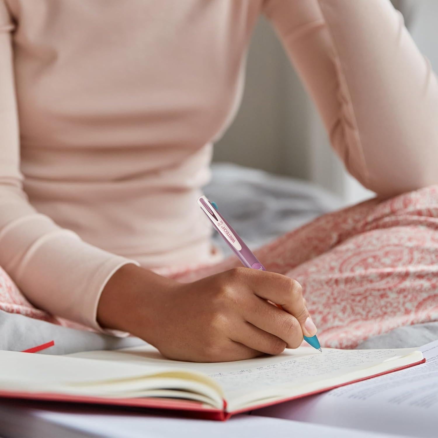 Bolígrafos de Gel Retráctiles WRITECH 0.5mm Multicolor 4 Pcs