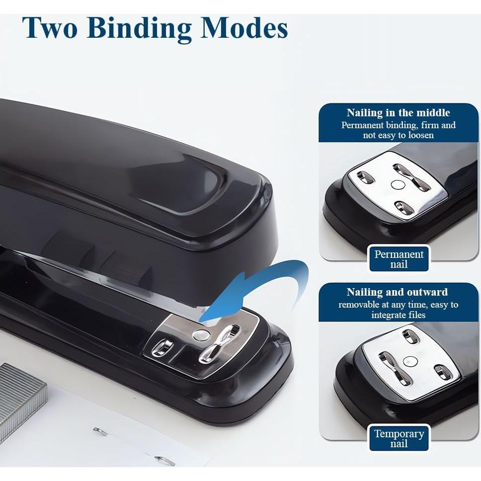 Grapadora de Escritorio M&G ABS916D7A 25 Hojas Negro